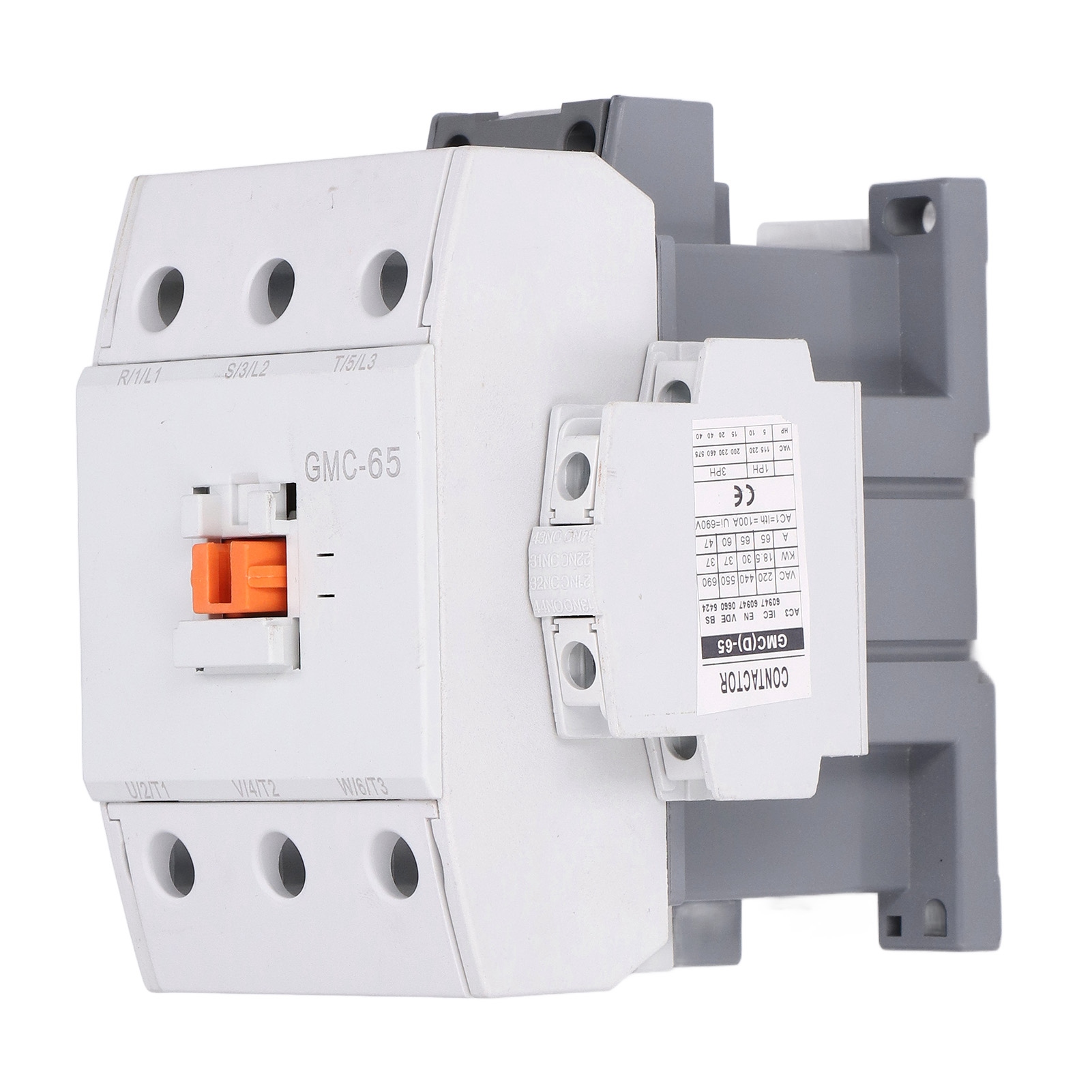 Modulares Schütz 220 V 50 Hz 65 A 2 Öffner + 2 Schließer Din-schienenzubehör Automatische Steuerung