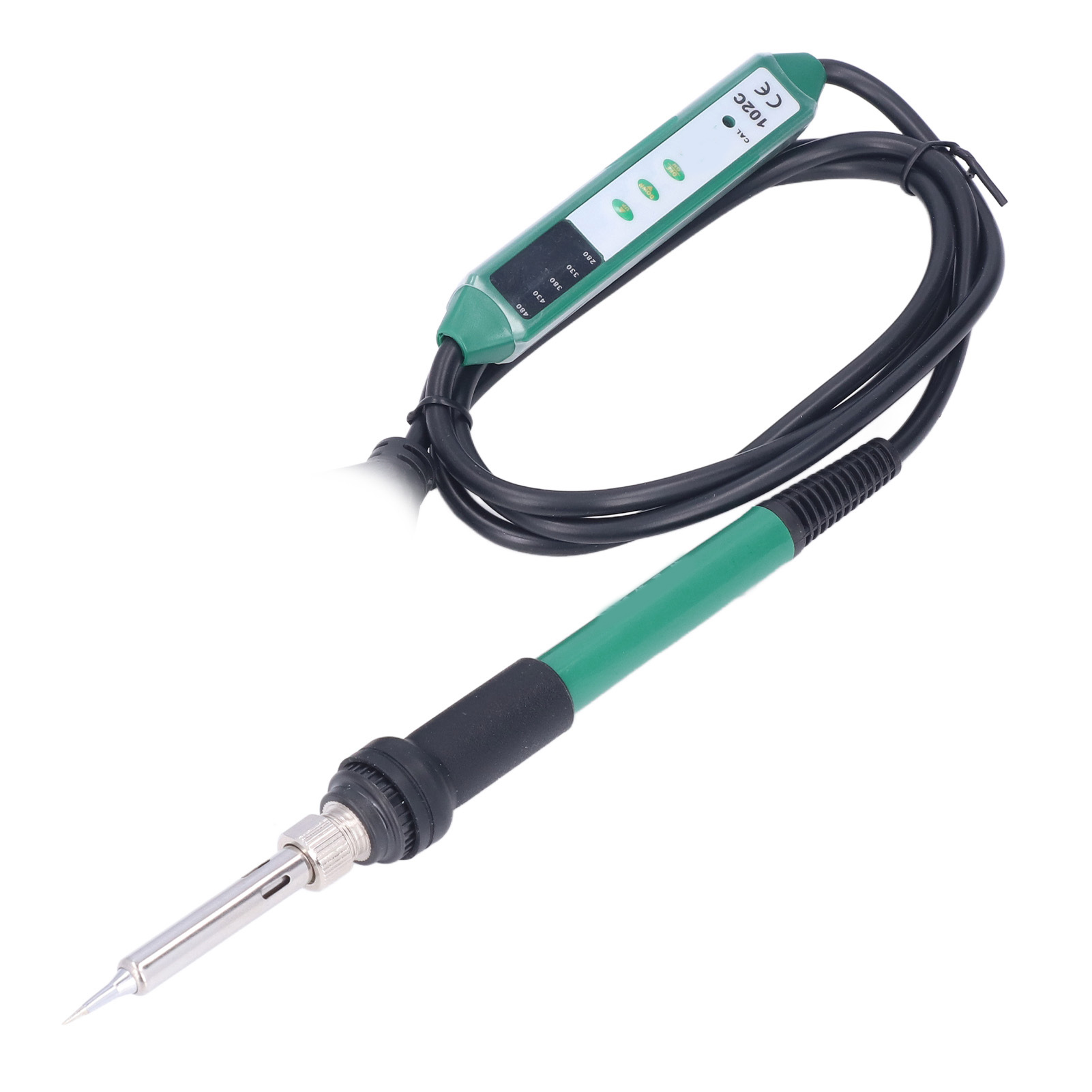 Elektrischer Lötkolben Mit Einstellbarer Temperatur, Tragbares Lötwerkzeug Mit Feiner Spitze, Bst-102ceu, Eu-stecker, 220 V Wechselstrom