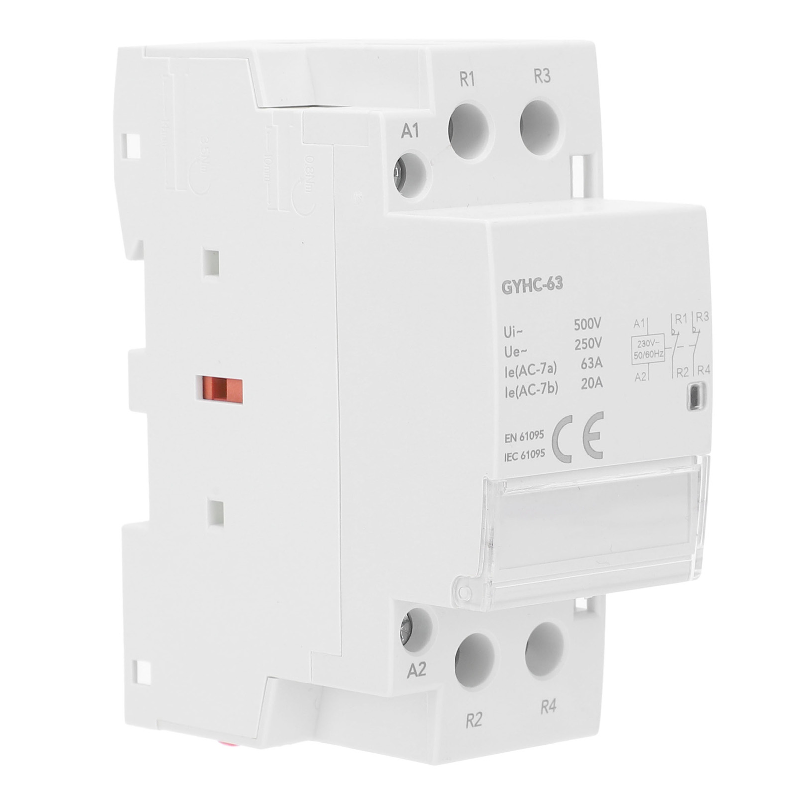 Gyhc-63 2nc 50hz 2p Tragbarer Modularer Schütz - Elektronisches Ersatzmodul