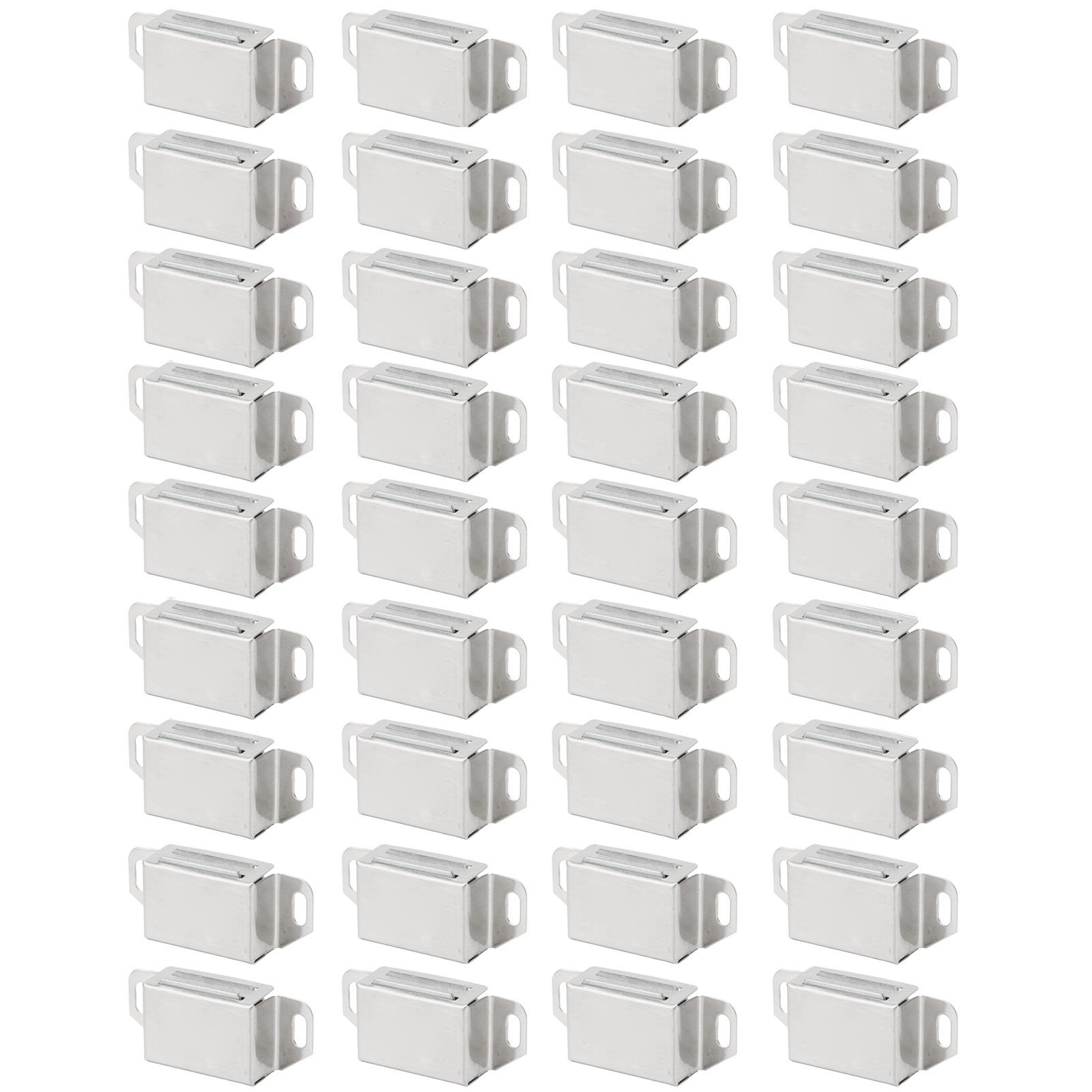 Set Mit 36 Türmagneten Aus Edelstahl, Magnetischer Schrankverschluss Mit Schrauben