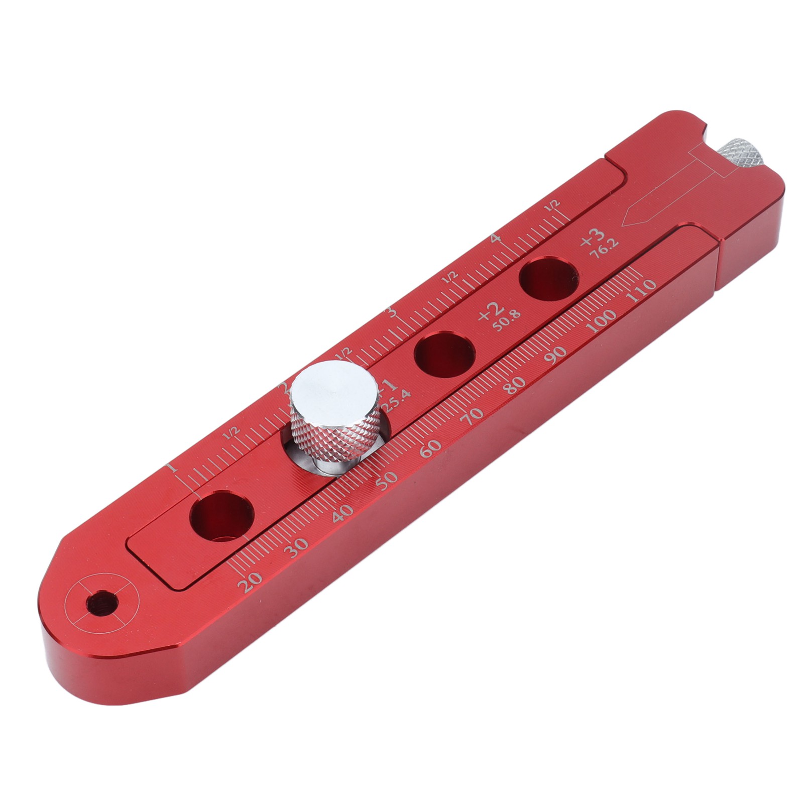 Holzmarkierungszirkel, Verstellbarer Markierungszirkel Aus Aluminiumlegierung, Mit Festem Punkt, Metrischer Und Imperialer Teilung, Für Industrielle Markierung Und Technisches Zeichnen