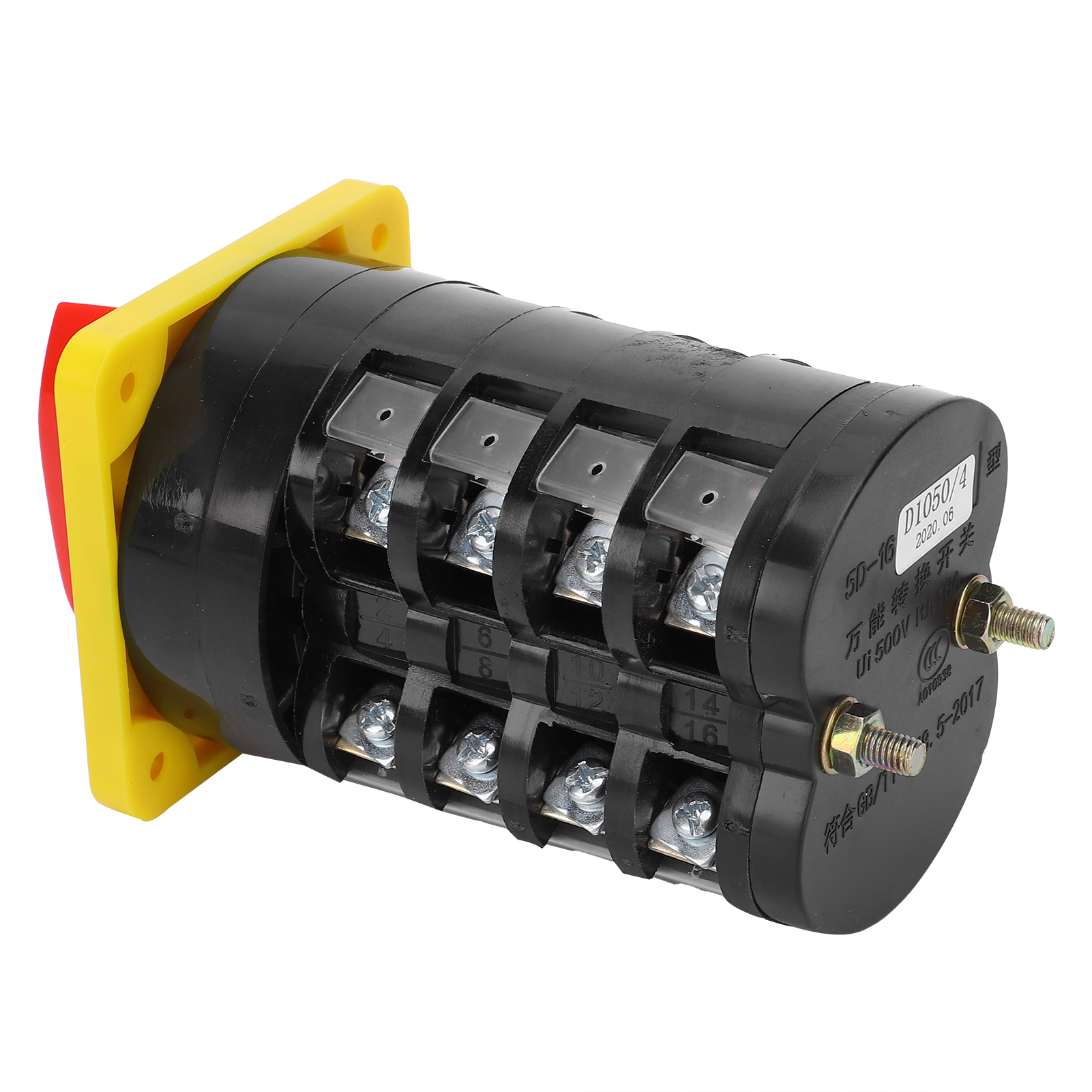 Universeller Drehschalter Mit Elektrischen Nocken Lw5d-16d1050/4, 110–380 V, 16 A, Positionierausführung