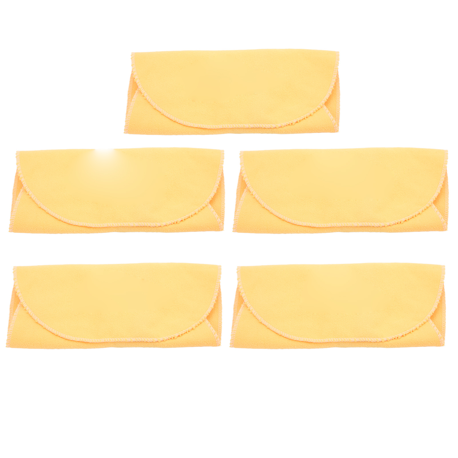 5-teiliges Reinigungstuchset Aus Weicher Mikrofaser, Saugfähig, Waschbar Und Wiederverwendbar, Pflegeset Für Saxophon Und Klarinette
