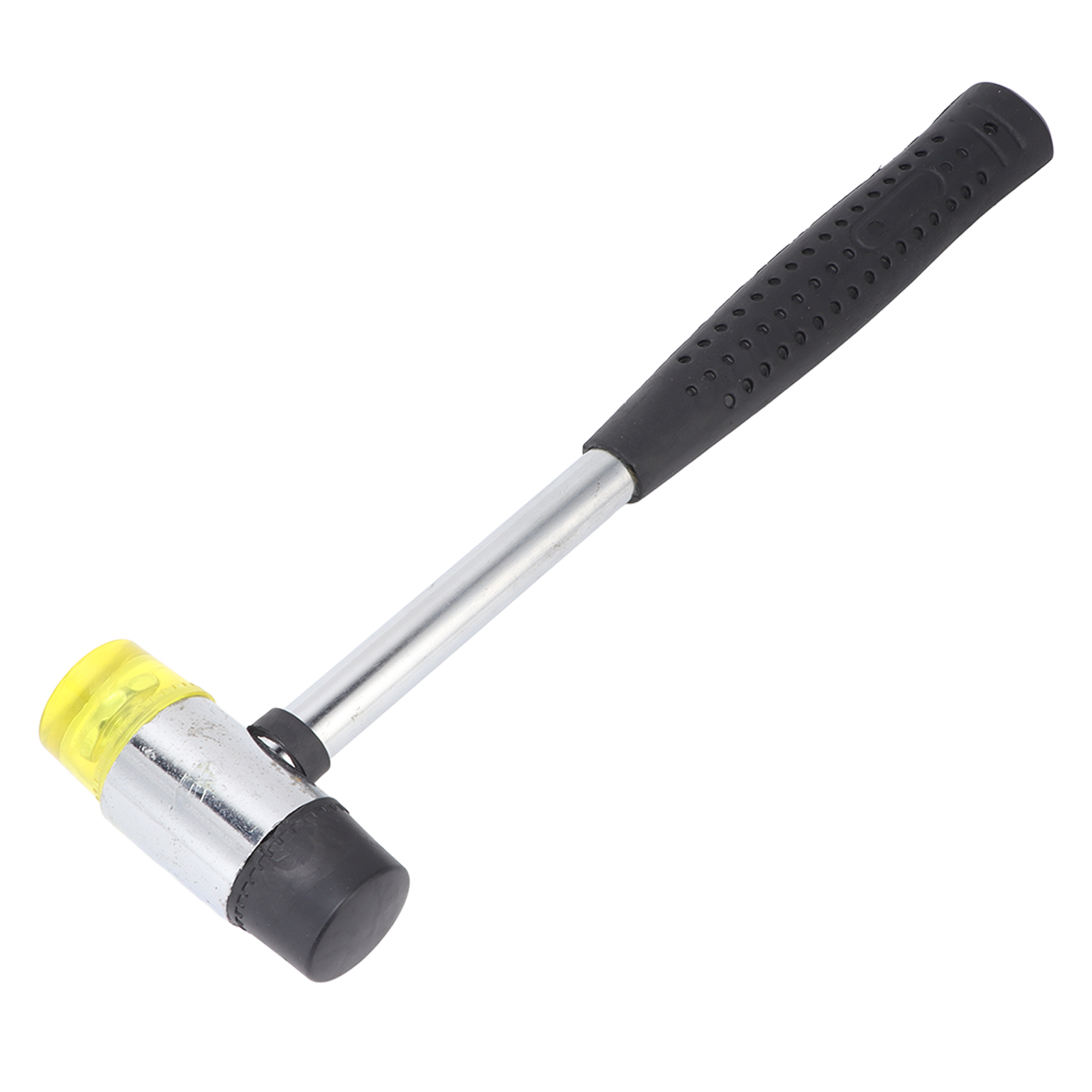 Doppelseitiger Gummihammer, Holzhammer Mit Stahlgriff, Heimwerkerwerkzeug Für Montage Und Reparatur, Ø 40 Mm, 300 Mm