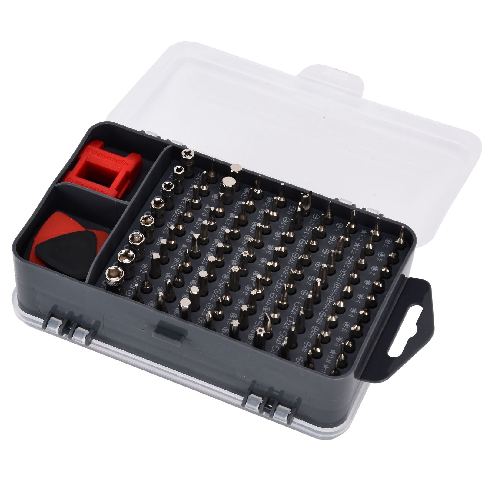 115-teiliges Magnetisches Schraubendreher-set, Präzisions-multifunktionsbits Für Elektronikreparaturen, Rot