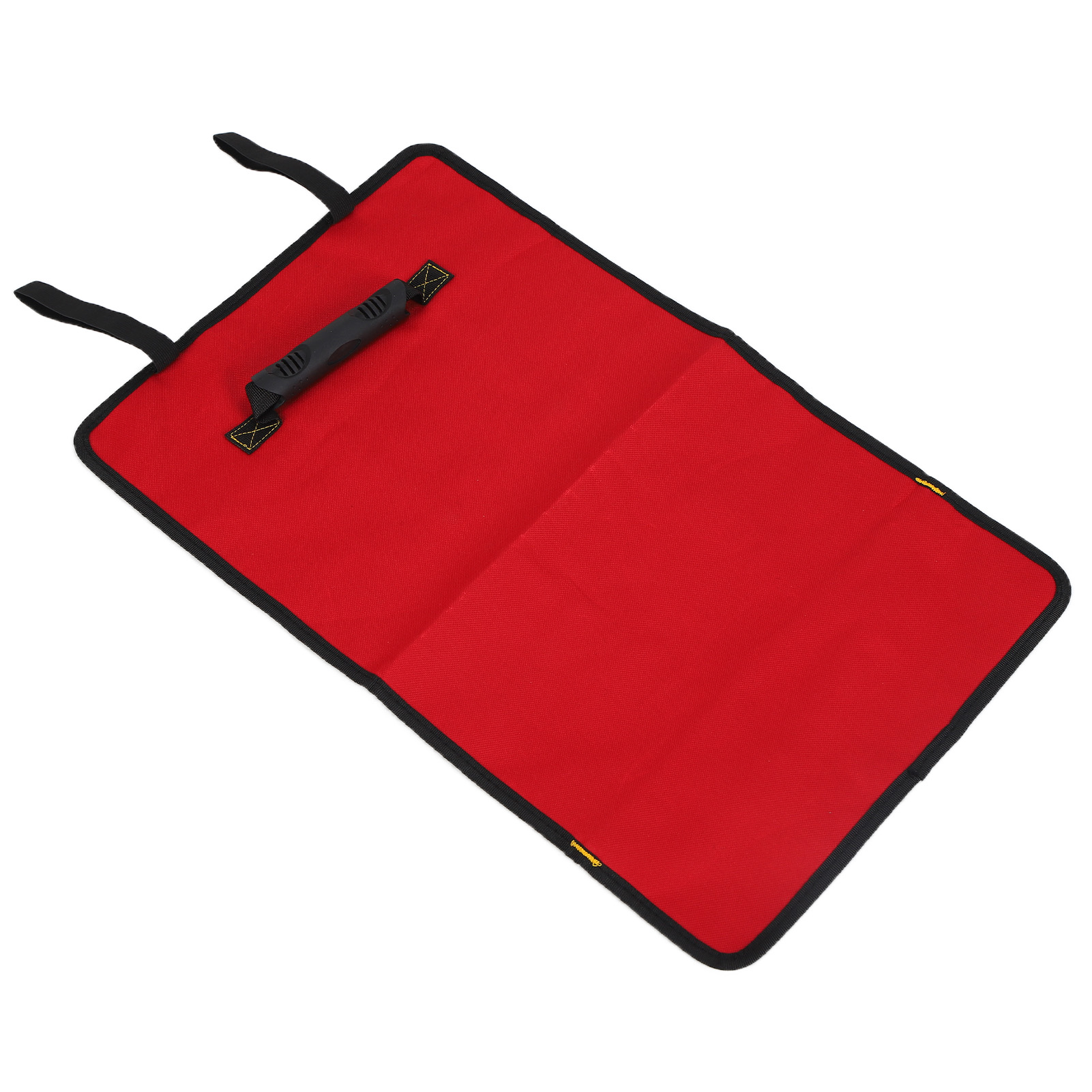 Große Werkzeugtasche Aus Oxford-gewebe, Roll-up-werkzeugset Mit Großem Fassungsvermögen, Reparaturfach, Rot