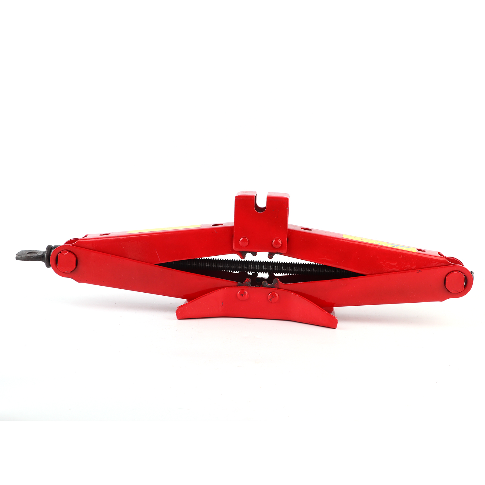 Professioneller 2-tonnen-wagenheber Mit Kurbel Aus Eisen, Roter Reifenwechsler Für Kofferraum Und Außenbereich
