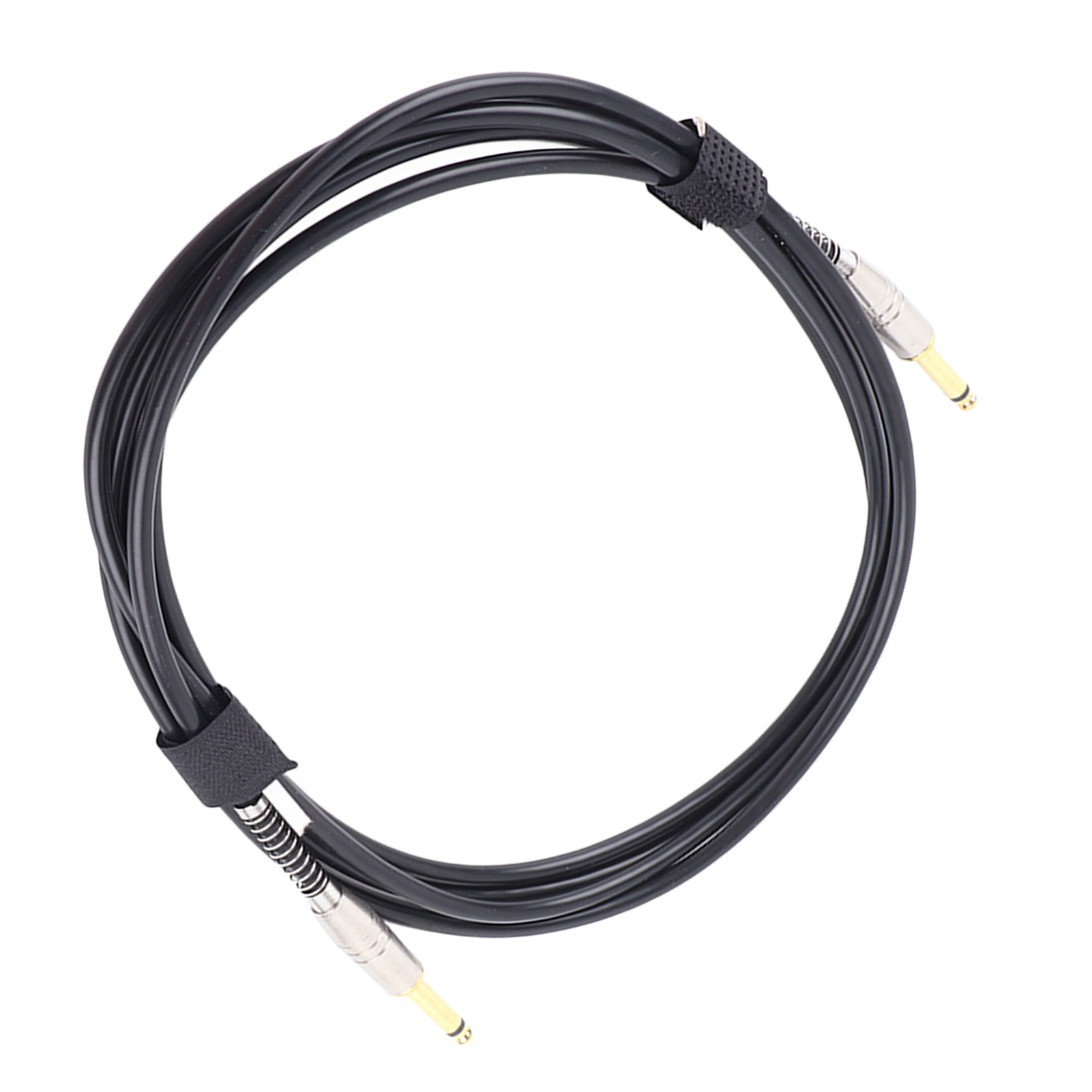6,35-mm-klinkenkabel Für Gitarrenpedale, Geräuschisoliert, Flexibel, Asymmetrisch, 3 Meter, Schwarz