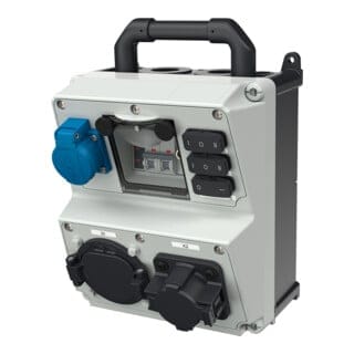 Mennekes E-Mobil. Prüfbox TwInlet Typ F 320013