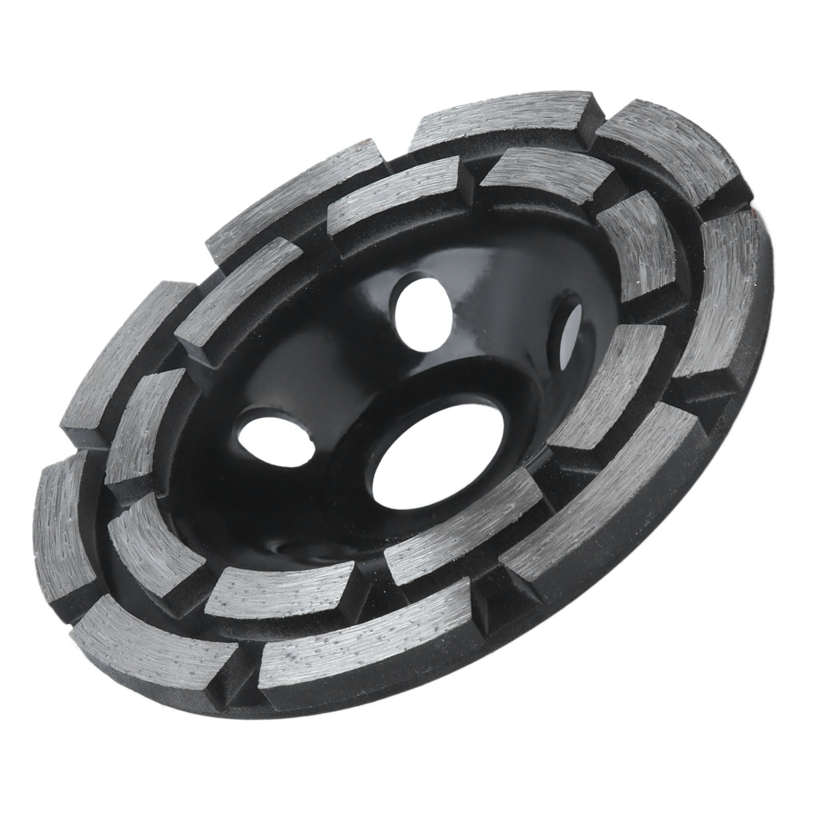 Diamantschleifscheiben-set, Vibrationsarm, Schwarz, Für Stein Und Beton, Durchmesser 115 Mm