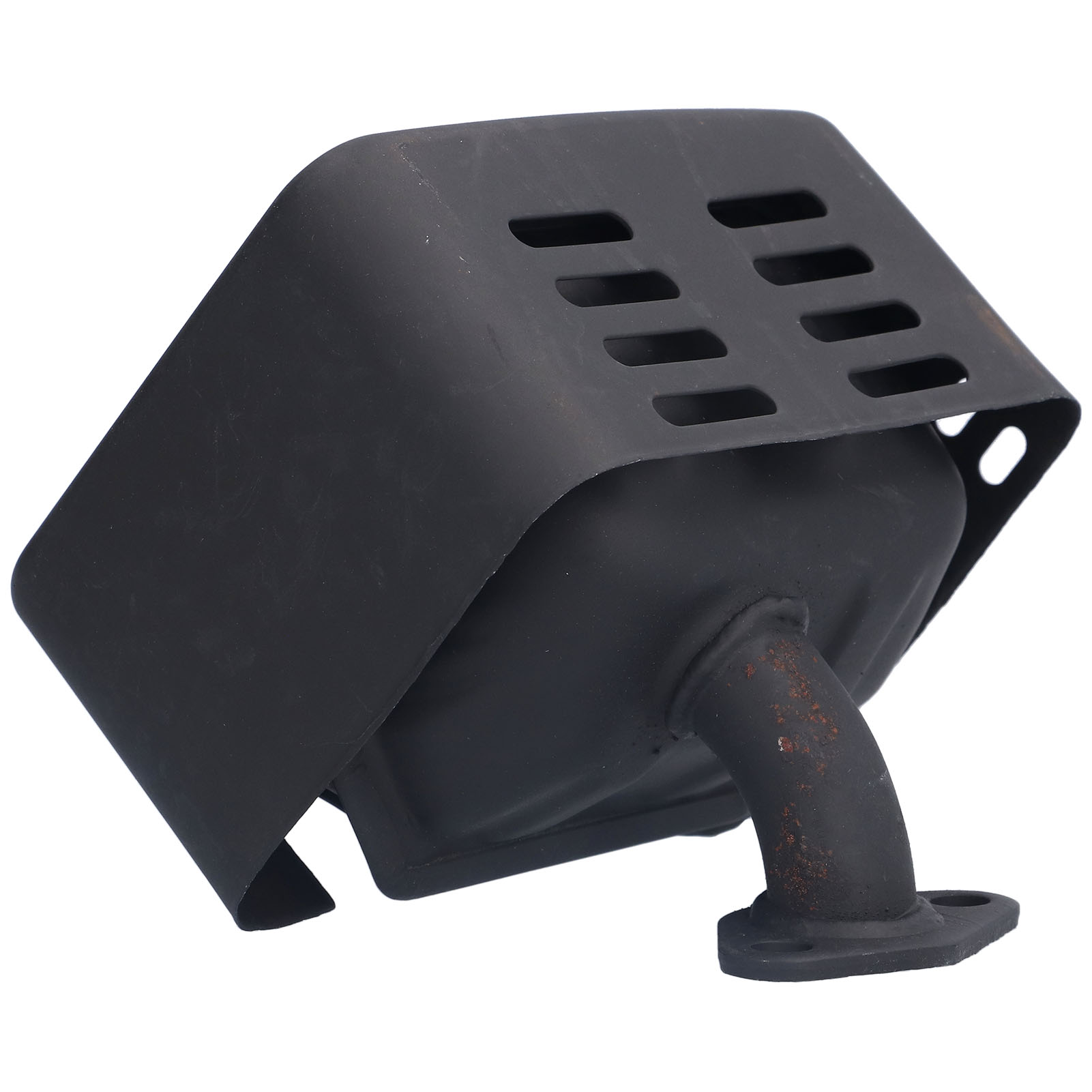 Kompletter Auspuffschalldämpfer Aus Metall Mit Unterlegscheibe, Zubehörset Für Gx160, Schwarz