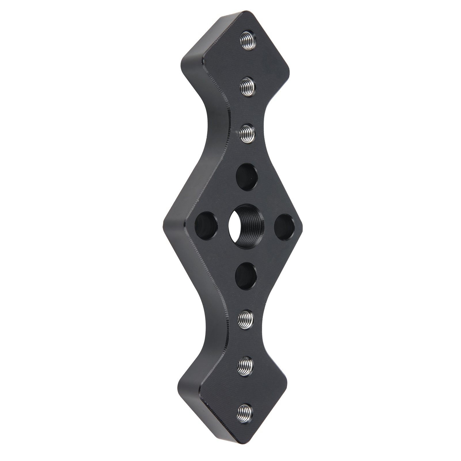 Set Mit Gerader Bohrschablone, Positionierer Aus Schwarzem Aluminium, Präzisionsbohrer