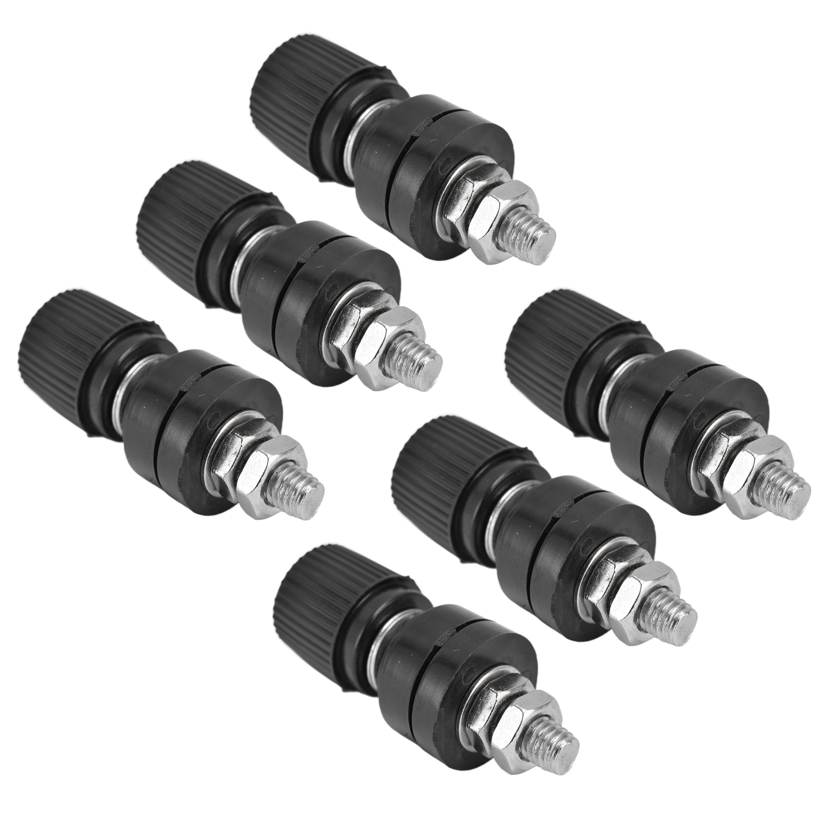 10 Spannungsregler-anschlussklemmen M6 32mm Schraube Wechselrichter 333 44mm 0v-380v Schwarz