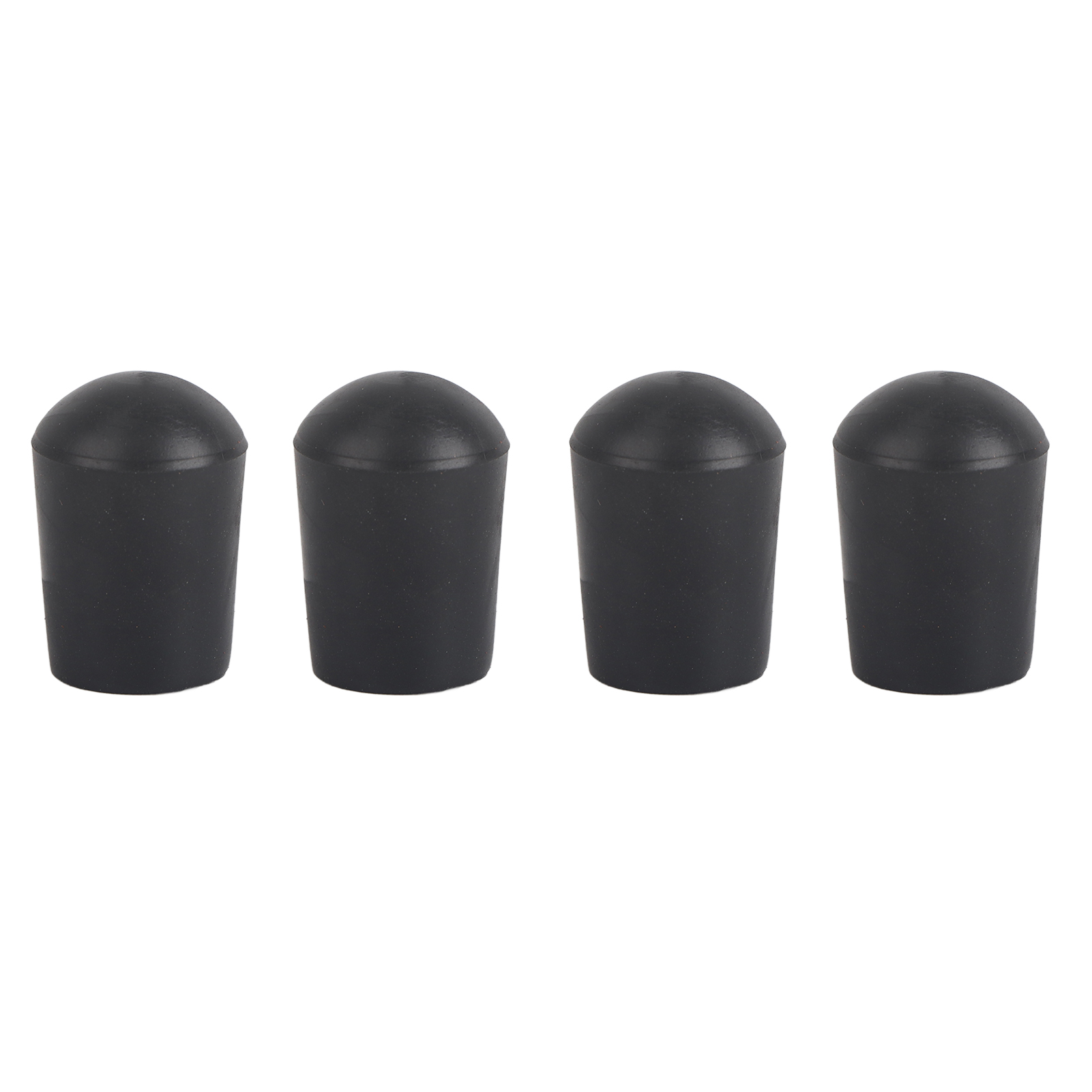 4-teiliges Set Schwarzer Gummi-endstiftkappen Für Cello, Rutschfester Instrumentenschutz