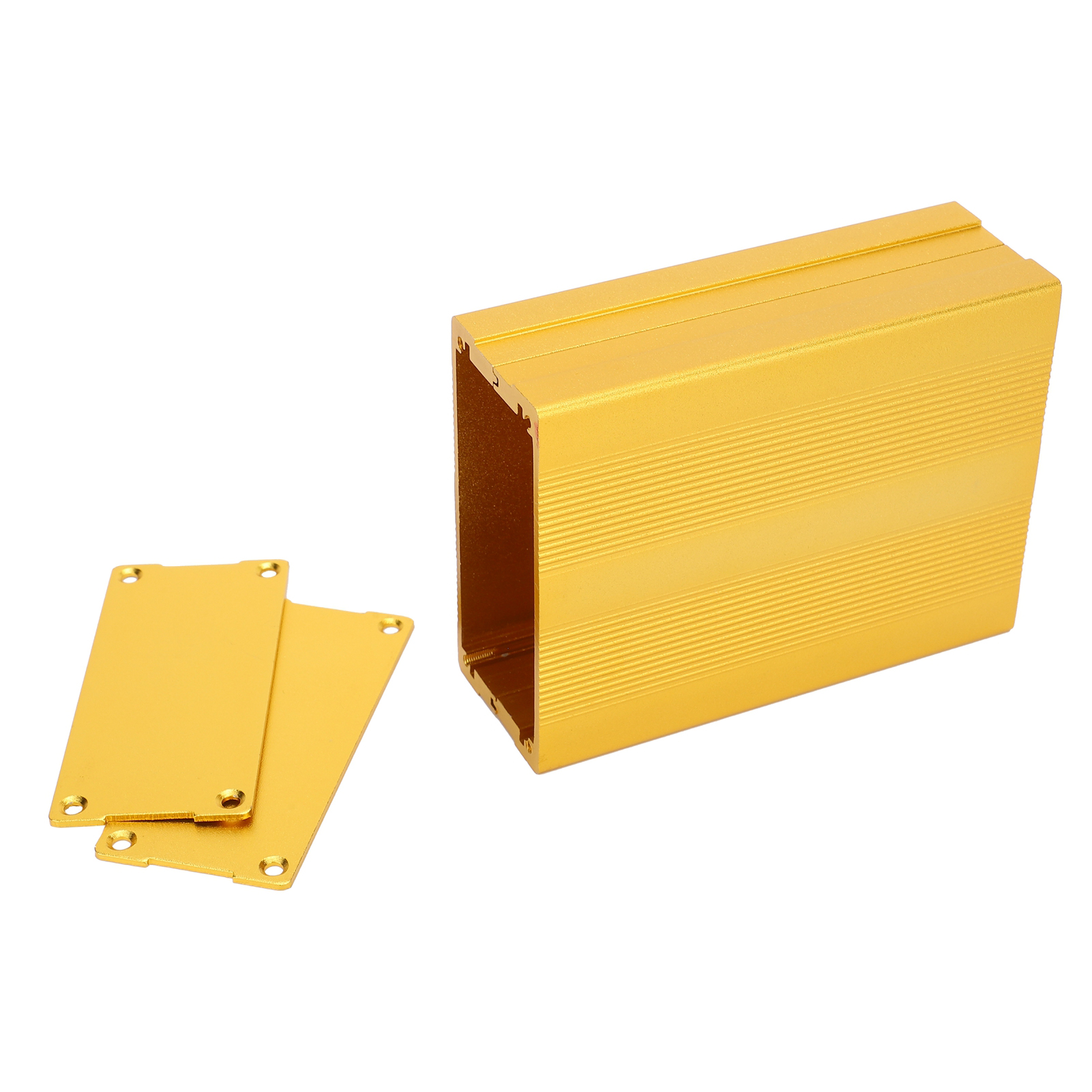 Vergoldetes, Geteiltes, Wasserdichtes Aluminiumgehäuse Für Gps-decoder-leiterplatte