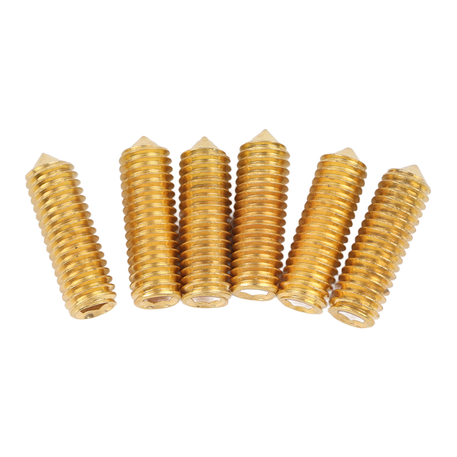 Sattelhöhenverstellschrauben Für E-gitarren-steg, Tremolo-system, Goldene Sechskantschrauben