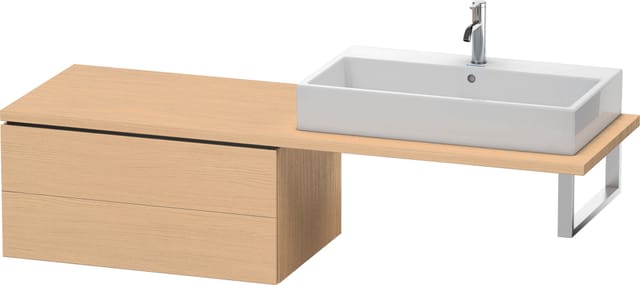 Duravit Unterschrank L-Cube 82x54,7cm, Ei Nat, f Kons, 2 Schubkästen