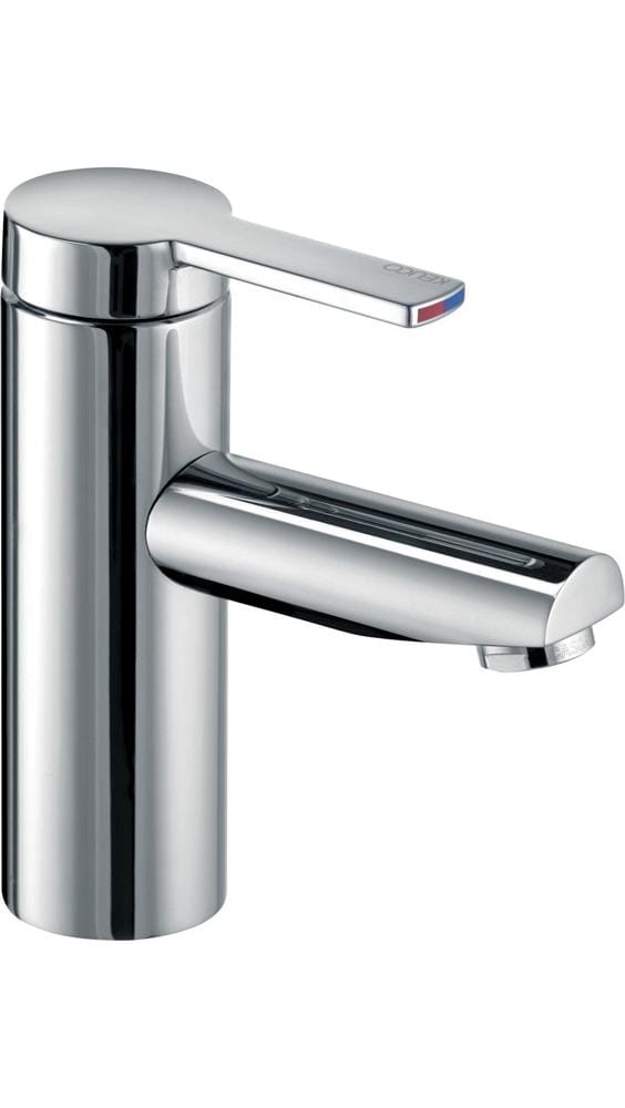 Keuco Waschtisch-Einhebelmischer 90 Plan blue A 107mm, o. Abl-Garnitur, alu./finish