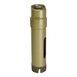 Eibenstock Fliesen-Bohrkrone trocken M 14, Ø 20 mm, 35 mm Nutzlänge EFB 68