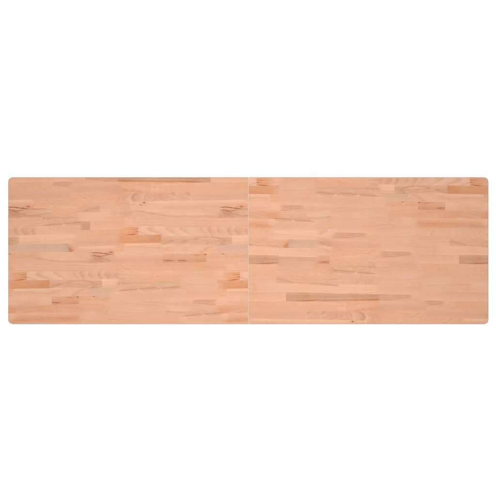 Maison Exclusive - Schreibtischplatte 180x55x2,5 Cm Massivholz Bu