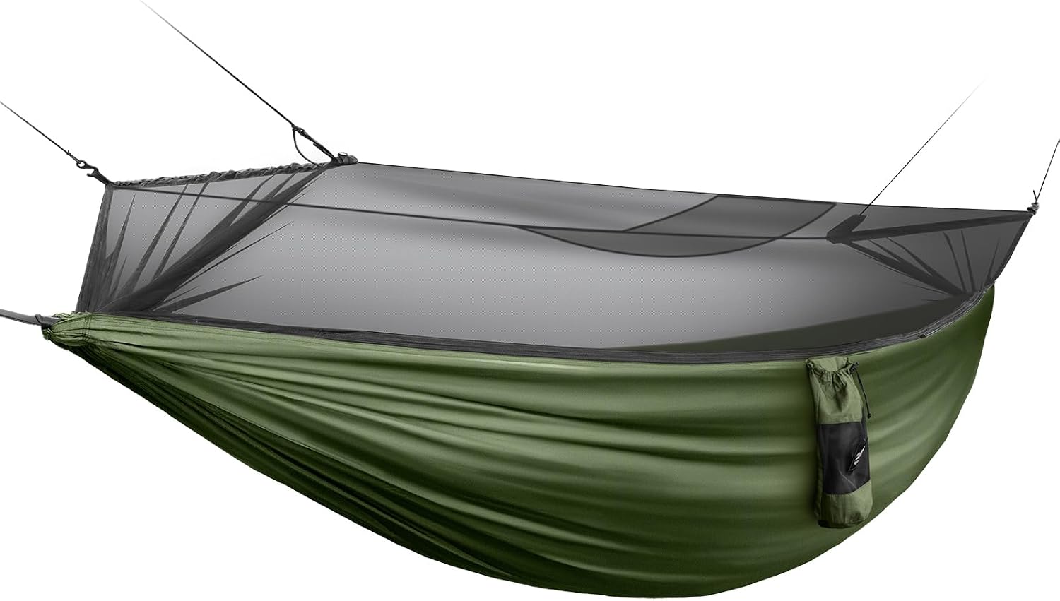 Night Cat Outdoor-hängematte Mit Moskitonetz: Leichte 1-personen-campinghängematte Für Reisen, Abenteuer, Trekking Und Outdoor-aktivitäten