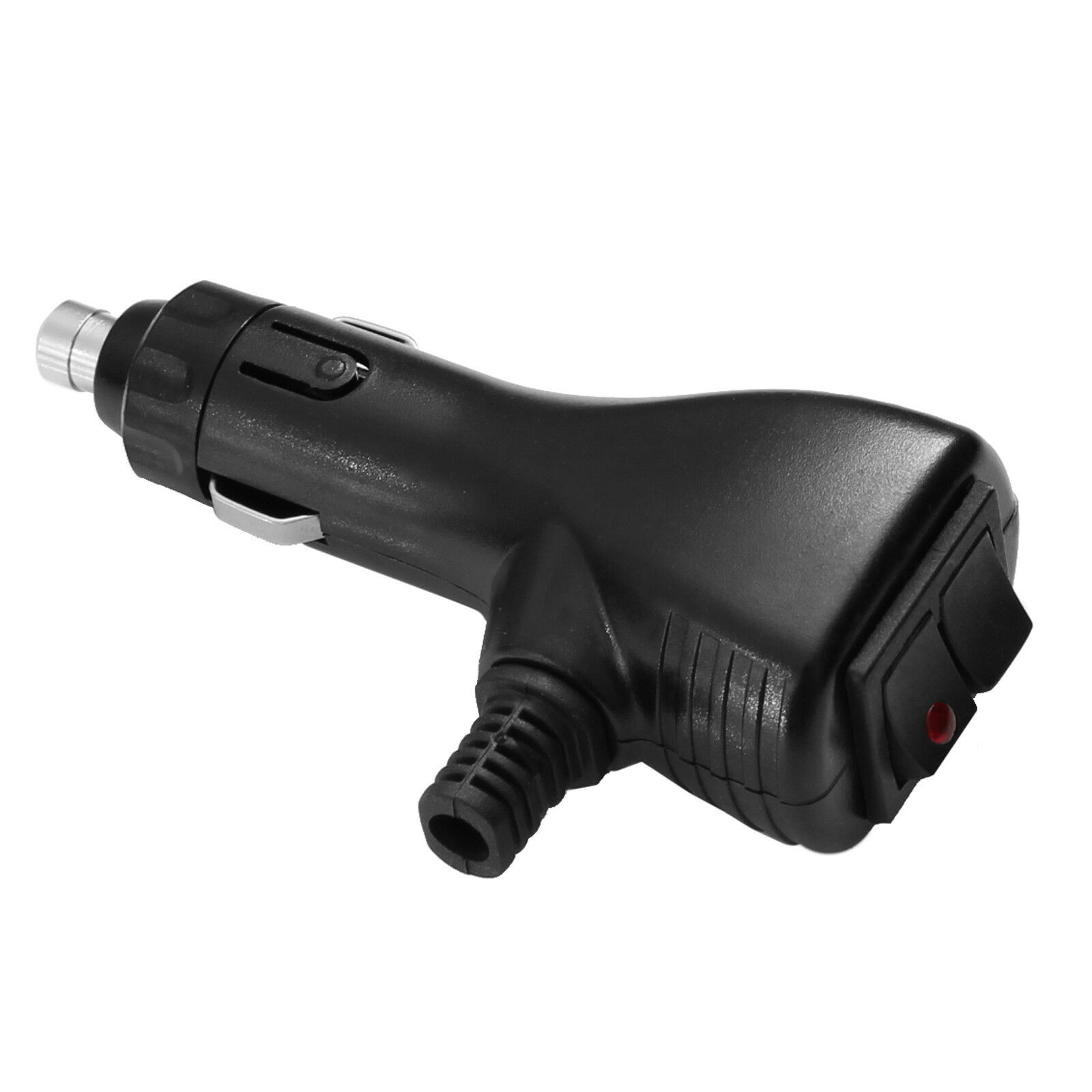 Kfz Stecker 12v 24v Auto Motorrad Zigarettenanzünder Mit Schalter & Taster 10a