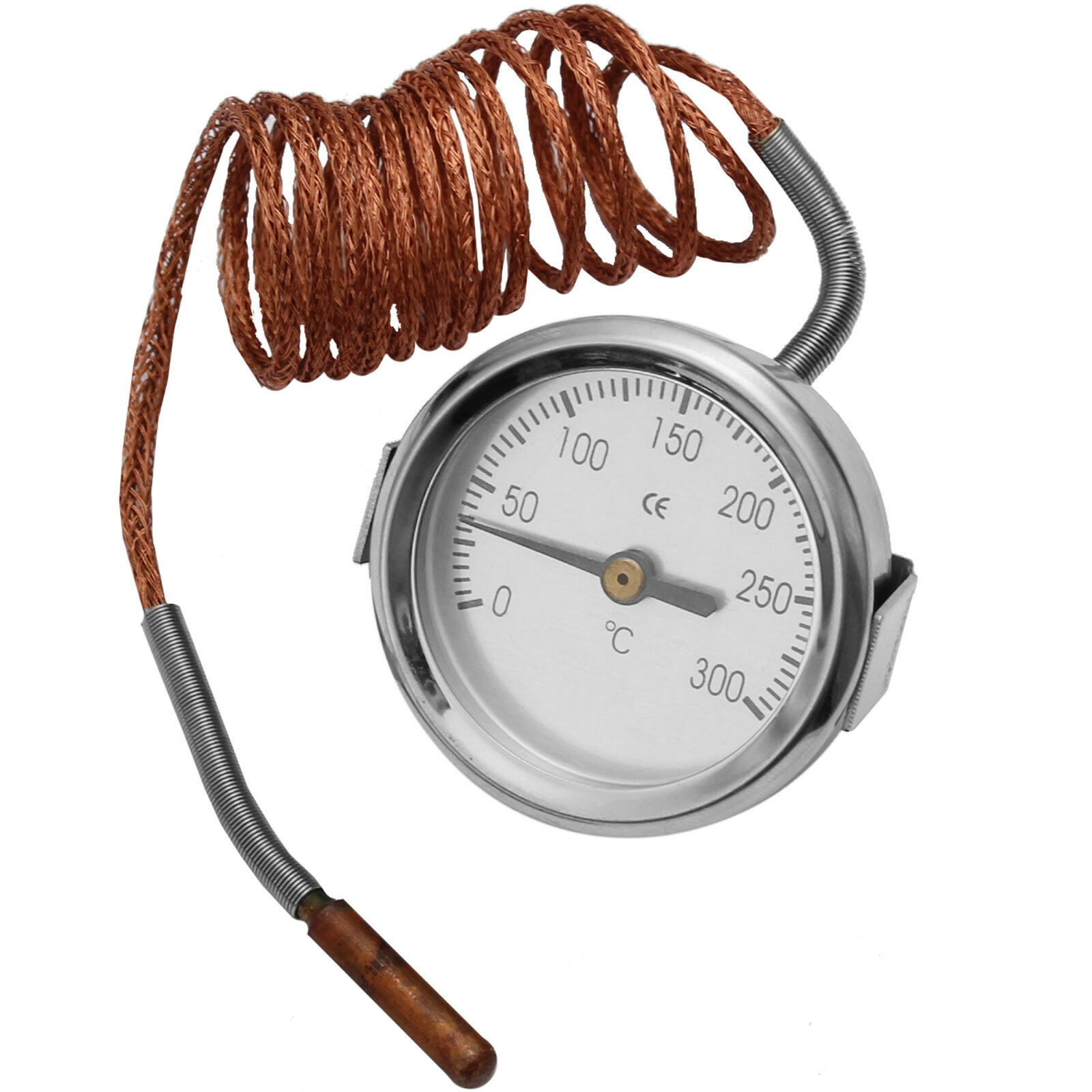 Thermometer 0-300°c Mit 150cm Sensor Kabel Temperaturanzeige Motor Maschine Ofen
