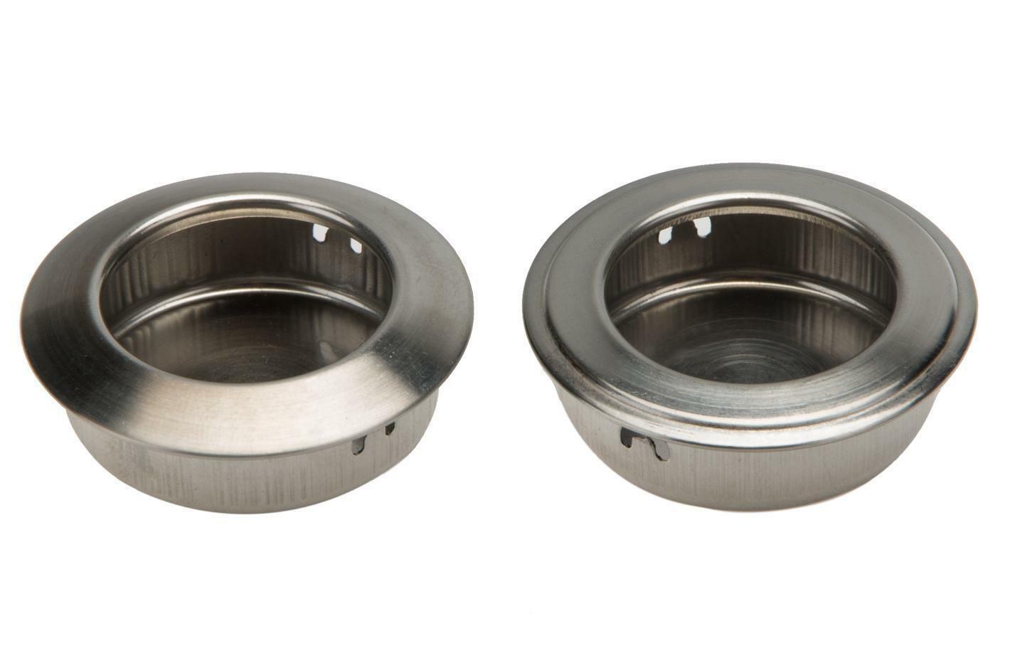 Edelstahl Griffmulde Ø41mm Muschelgriff Möbelgriff Griffmuschel Muschel Griff