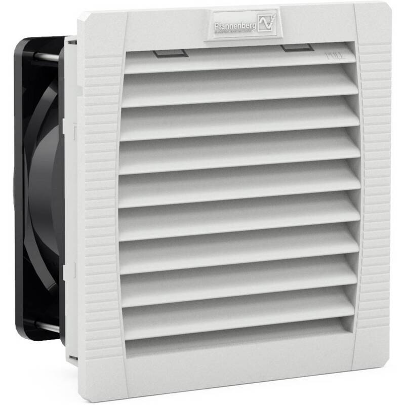 [neuwertig] B-ware Pfannenberg Schaltschranklüfter Pf2200024dc549011 24v 5w Grau Ip54 145x145mm
