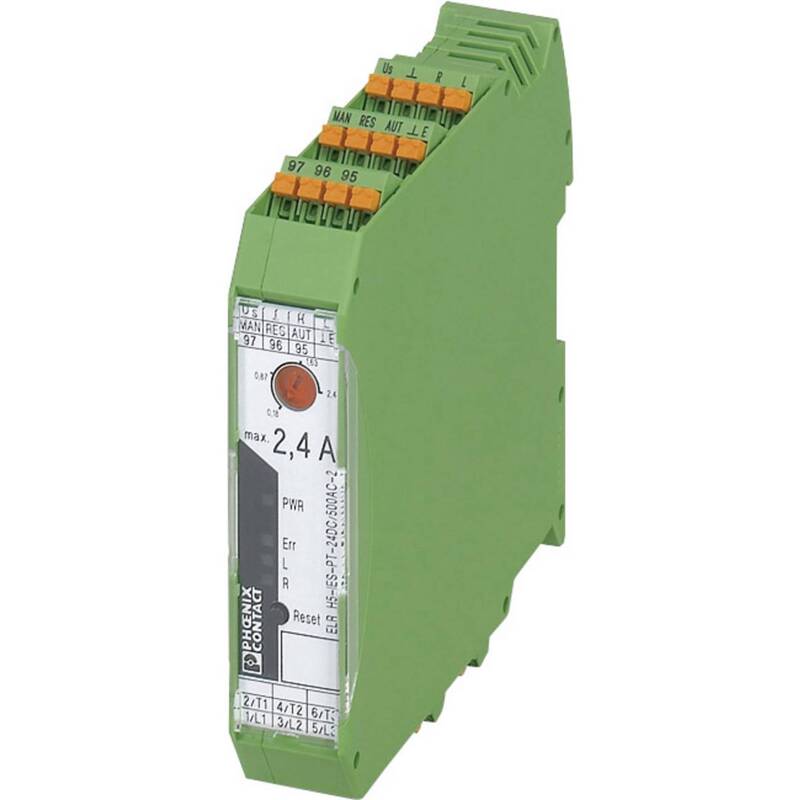 [gebraucht] B-ware Phoenix Contact Motorschütz Elr H5-i-pt 24dc/500ac-2 24v 2.4a Ip20 1 Stück