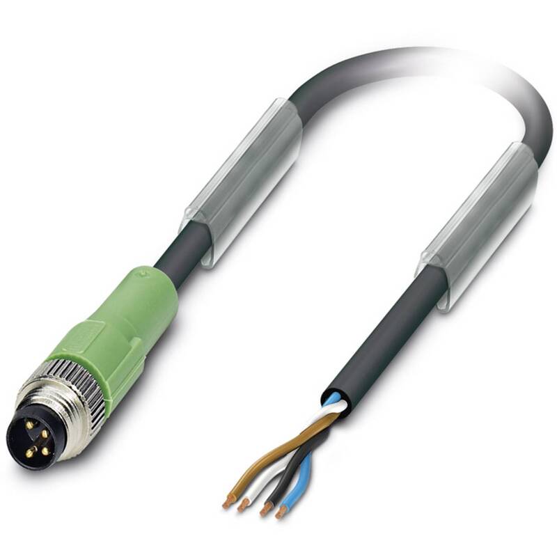 [neuwertig] B-ware Phoenix Contact Sensor-aktor-steckverbinder Sac-4p-m 10m Ip65 4-polig Schwarz
