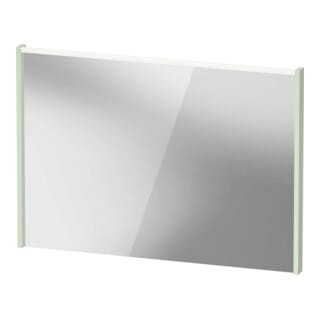 Duravit LED-Spiegel D-Code 2.0 100x70x5cm, 7 W, grün ma, Lichtfeld oben