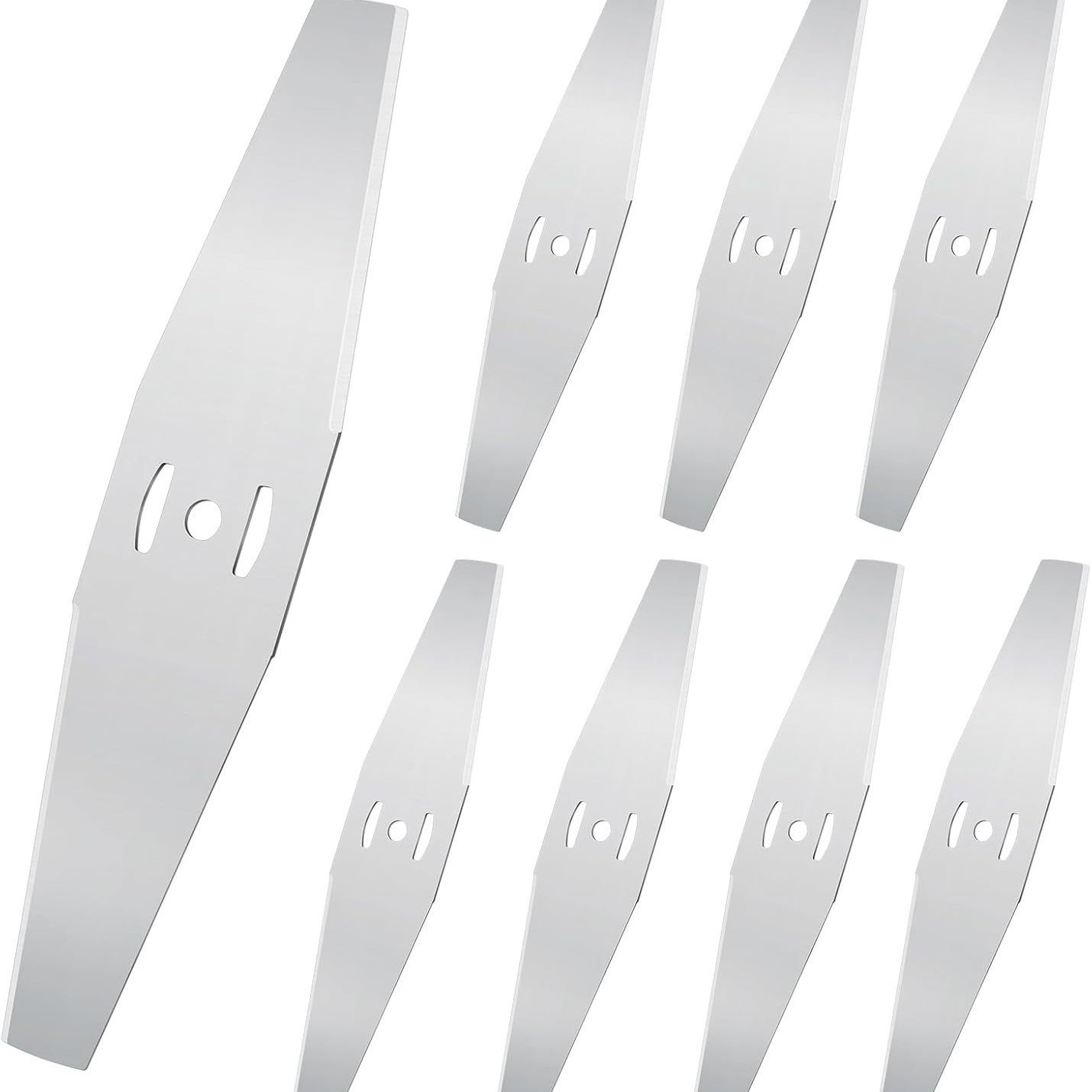 Rasenmäher- Und Freischneidermesser, 15 Cm Diamantförmiger Metallschneidkopf, Robustes Ersatzteil Für Gartenarbeiten-x