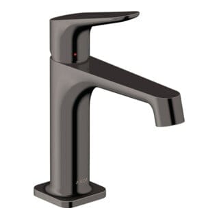 hansgrohe Waschtisch-Einhebelmischer 100 Axor Citterio M A 128mm, m Zugst.Abl.Gar., pol. bla vc