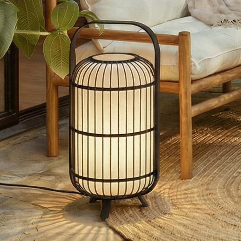 [gebraucht] B-ware Lucande Terrassenleuchte Außenlampe Tayori Schwarz Balkonleuchte Wetterfest Led