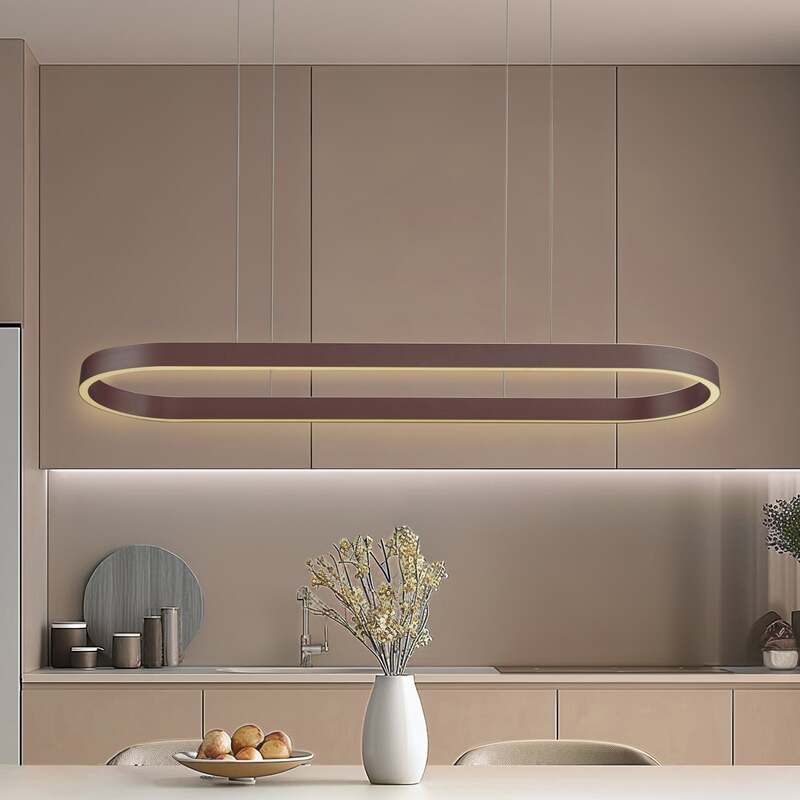 [gebraucht] B-ware Lucande Pendelleuchte Hängeleuchte Led Smart Kaffee Tuya Fernbedienung Cct