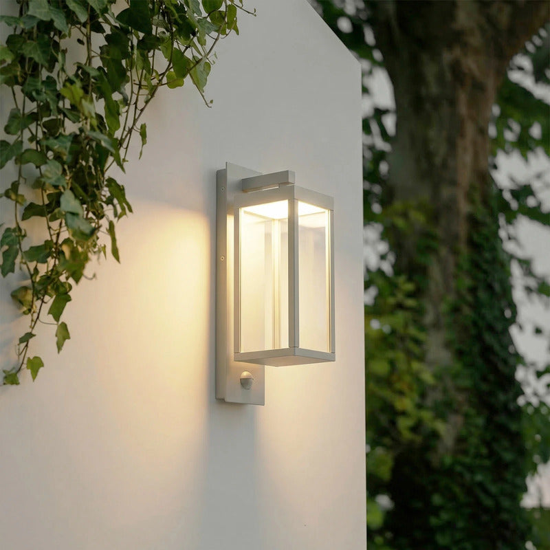 [gebraucht] B-ware Ferdinand Led Außenwandlampe Sensor Steingrau Gartenlampe Wandleuchte Leuchte