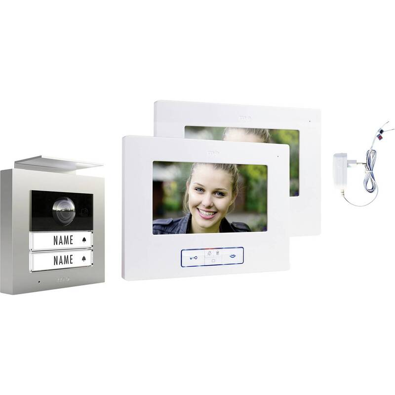 [gebraucht] B-ware M-e Modern-electronics Video-türsprechanlage Funk Komplett-set Vdv 20206 S
