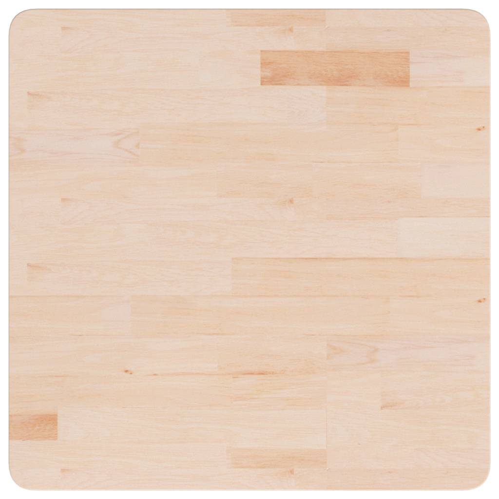 Maison Exclusive - Tischplatte Quadratisch 60x60x4 Cm Eichenholz