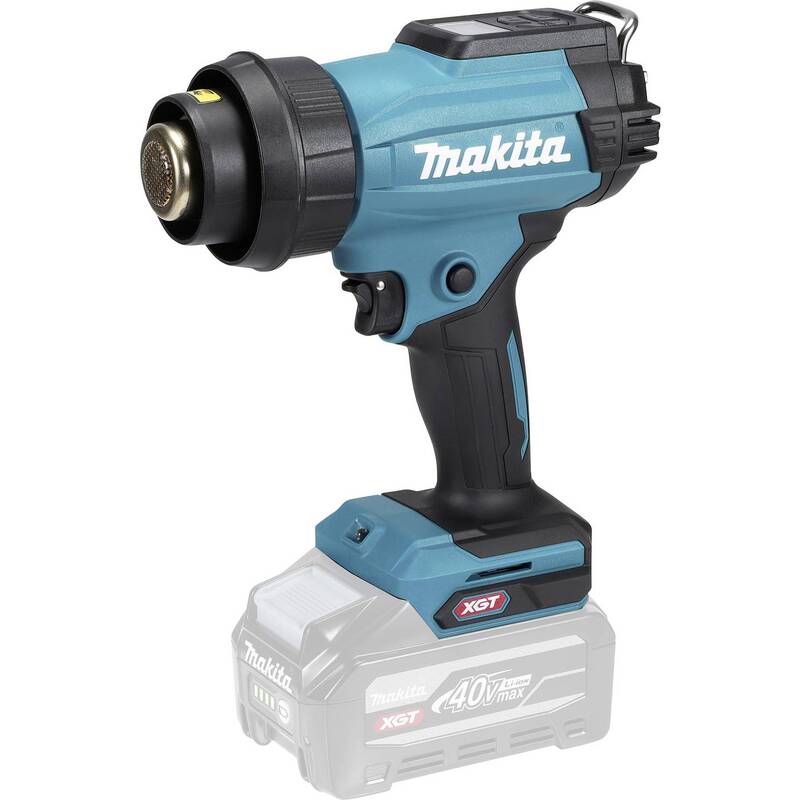 [neuwertig] B-ware Makita Heißluftgebläse Heißluftpistole Hg001gz01 Glasschutzdüse Breitschlitzdüse