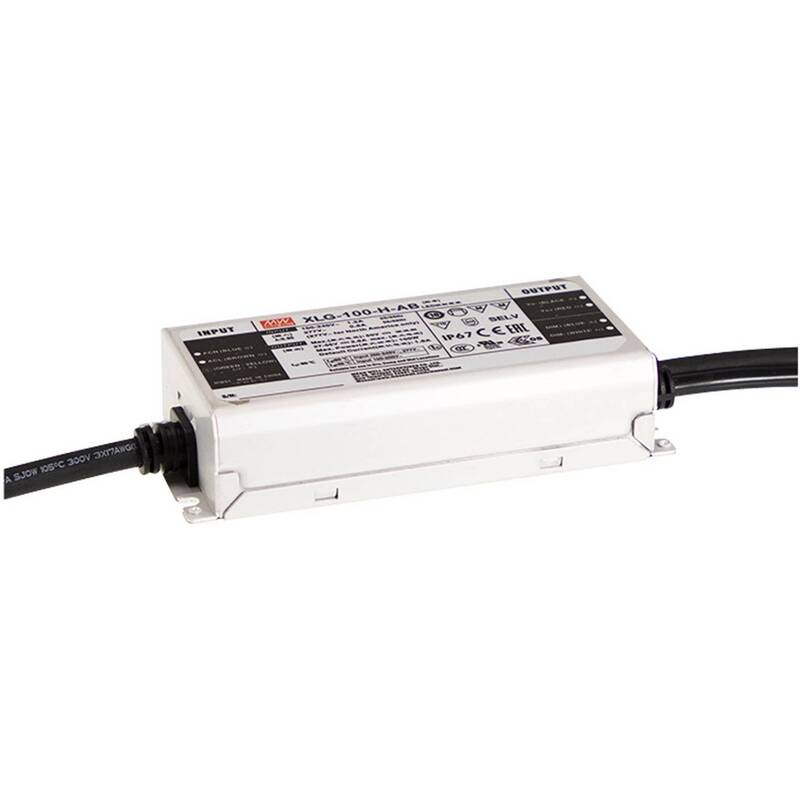 [gebraucht] B-ware Mean Well Led-treiber Konstantleistung 100w 350-1050ma 3 In 1 Dimmer Ip67 Metall