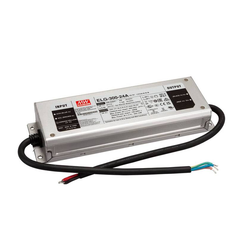 [gebraucht] B-ware Mean Well Schaltnetzteil Ip67 300w 24v 12,5a Cv Cc Led-treiber