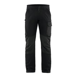 Blakläder Service Bundhose, schwarz / dunkelgrau, Konfektionsgröße 27