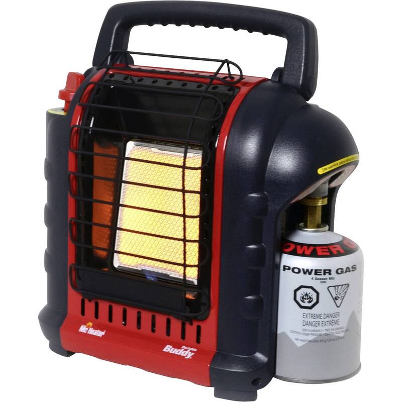 [gebraucht] B-ware Mr. Heater Portable Buddy Heater, 9k Btu, Propane, Red-black, 1 Pack
