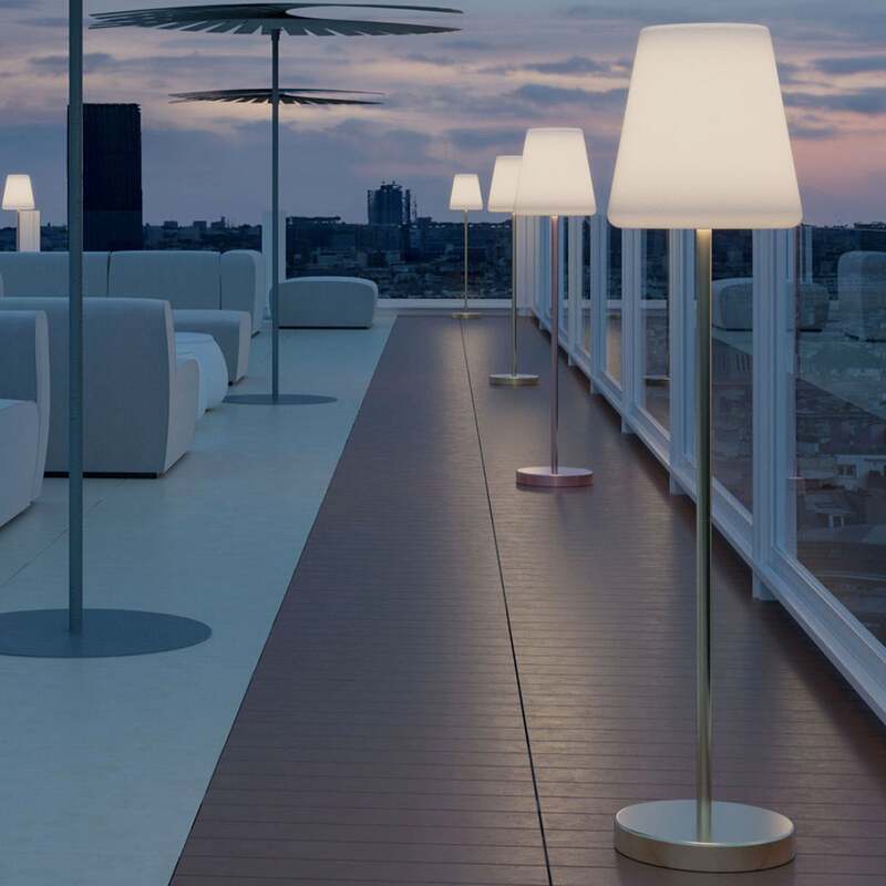 [gebraucht] B-ware Newgarden Außenleuchte Stehleuchte Lola Slim 120 Led Dimmbar Anthrazit 119cm