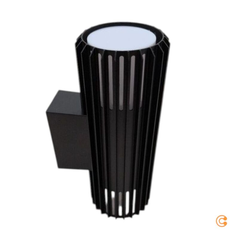 [gebraucht] B-ware Nordlux Außenwandleuchte Aludra Double Seaside Led Gartenlampe Schwarz Ip54