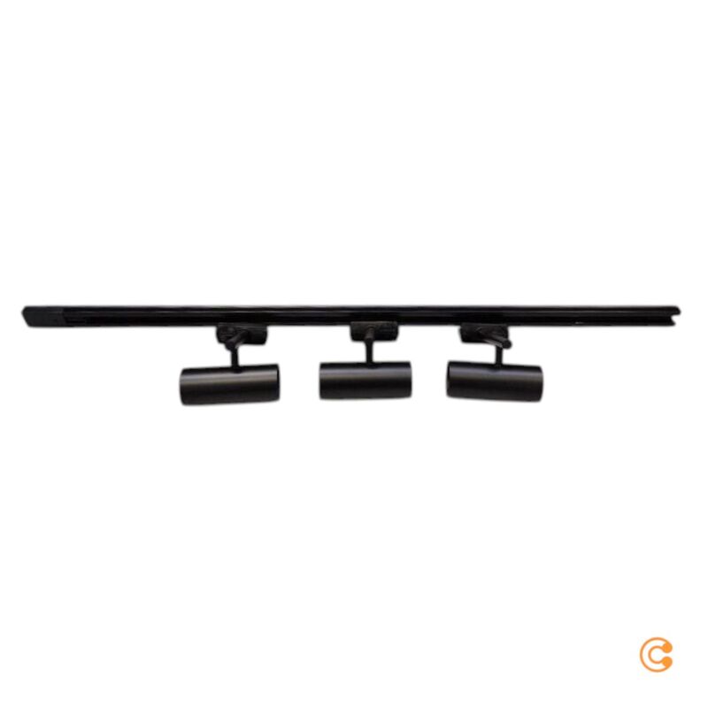 [gebraucht] B-ware Nordlux Deckenleuchte 3-spot Jerome Link Gu10 8w Led Lampe Schwarz 1070mm