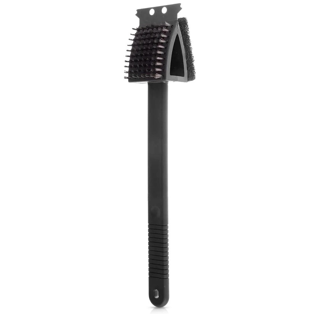 3-in-1 Grill Cleaning Brush With Scraper, 38 Cm Long