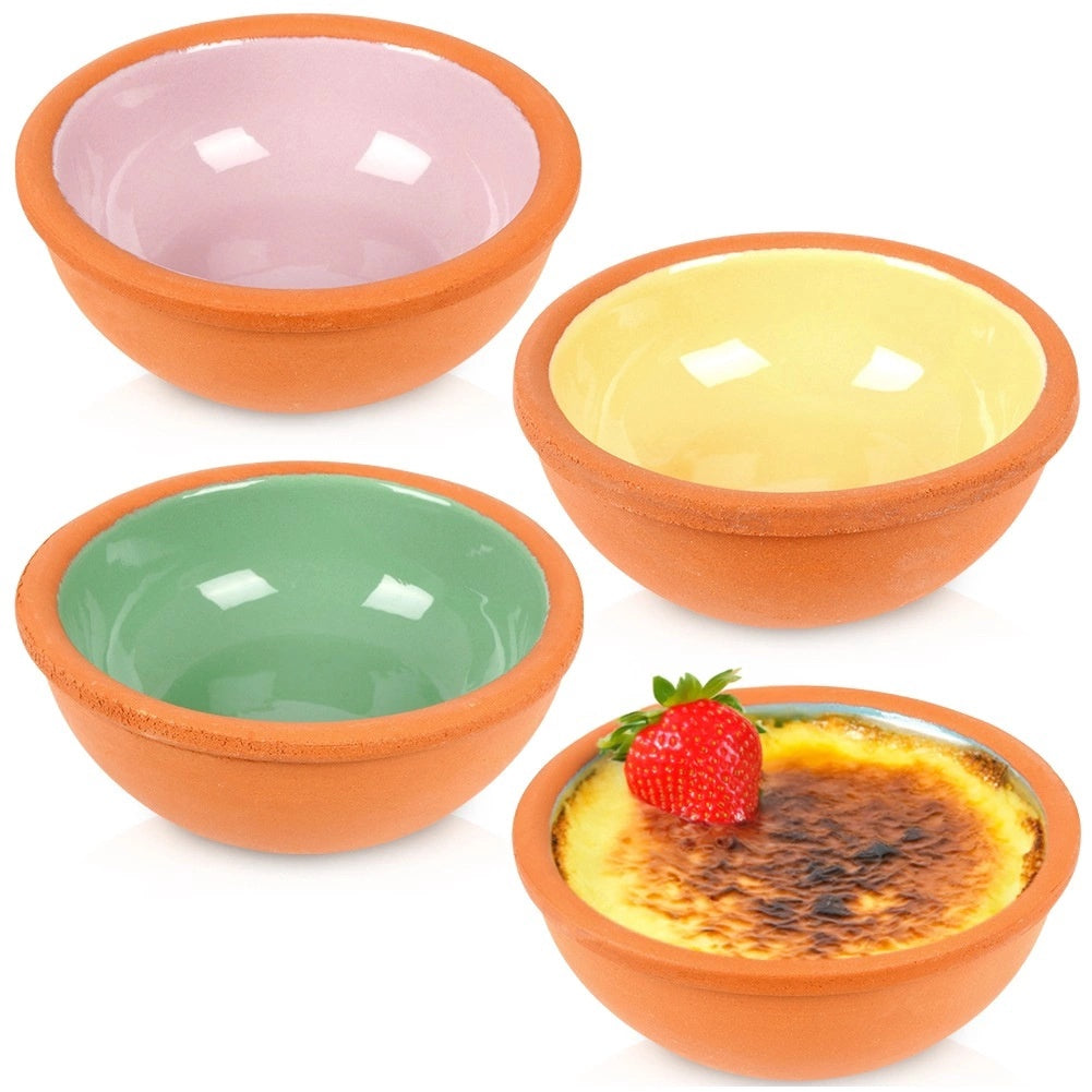 Ceramic Ramekins Set, 150 Ml, 4 Colors, Oven Safe