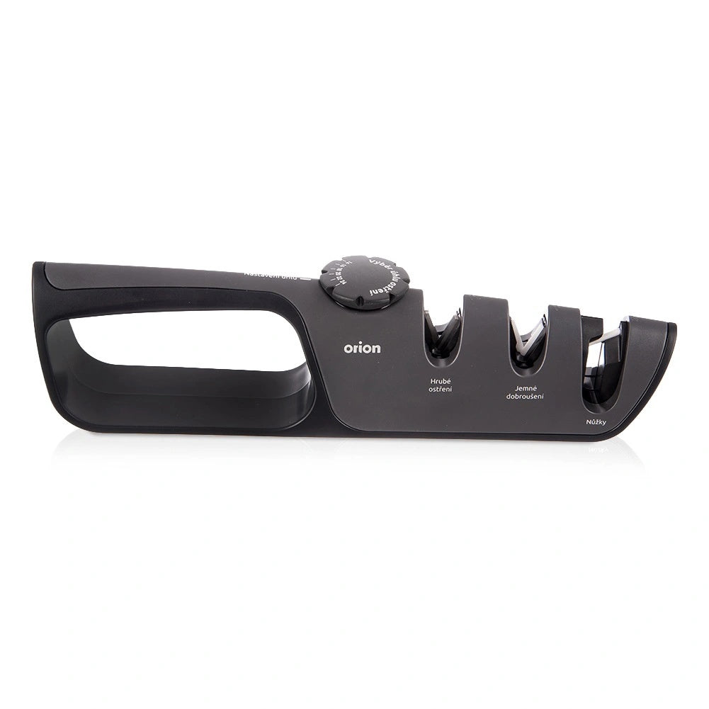 Knife Sharpener, Adjustable Angle, 3-stage, 26.5x4.5x7 Cm